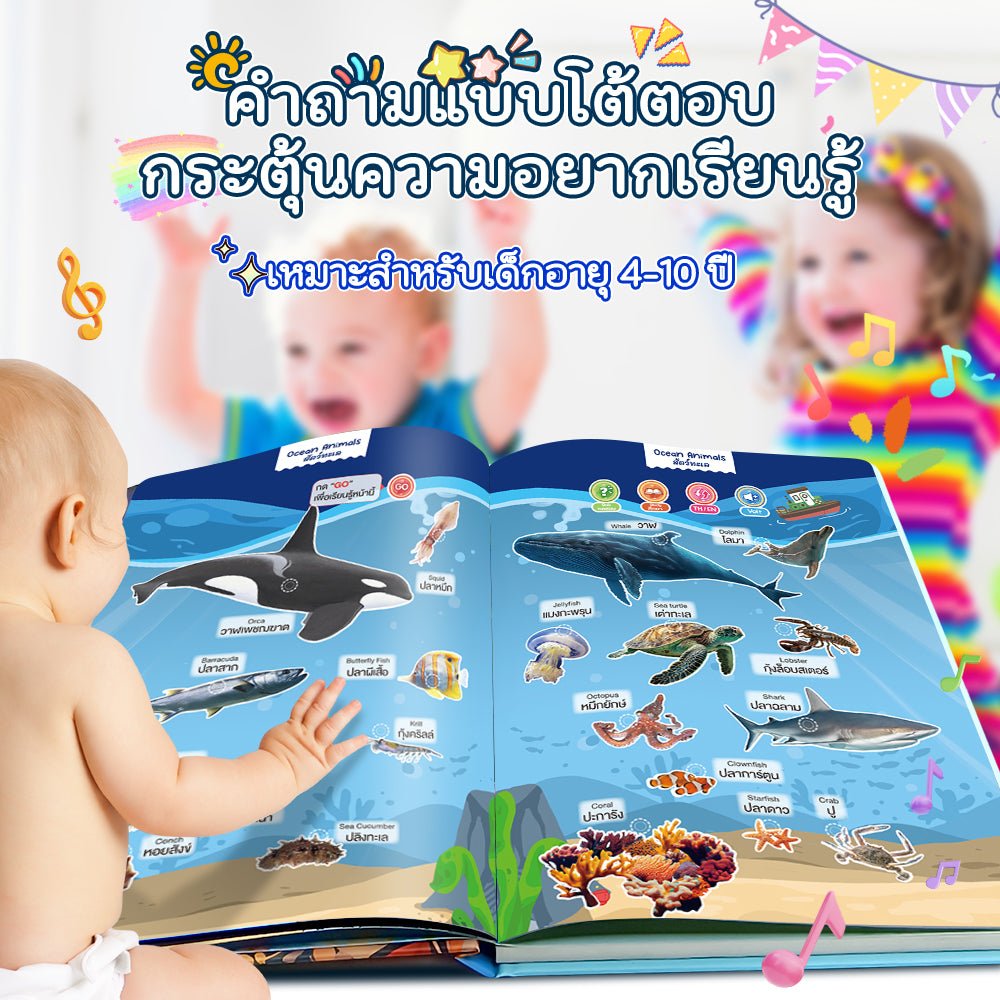 Click Reading - Scene Encyclopedia (Thai and English) - Smartbaby