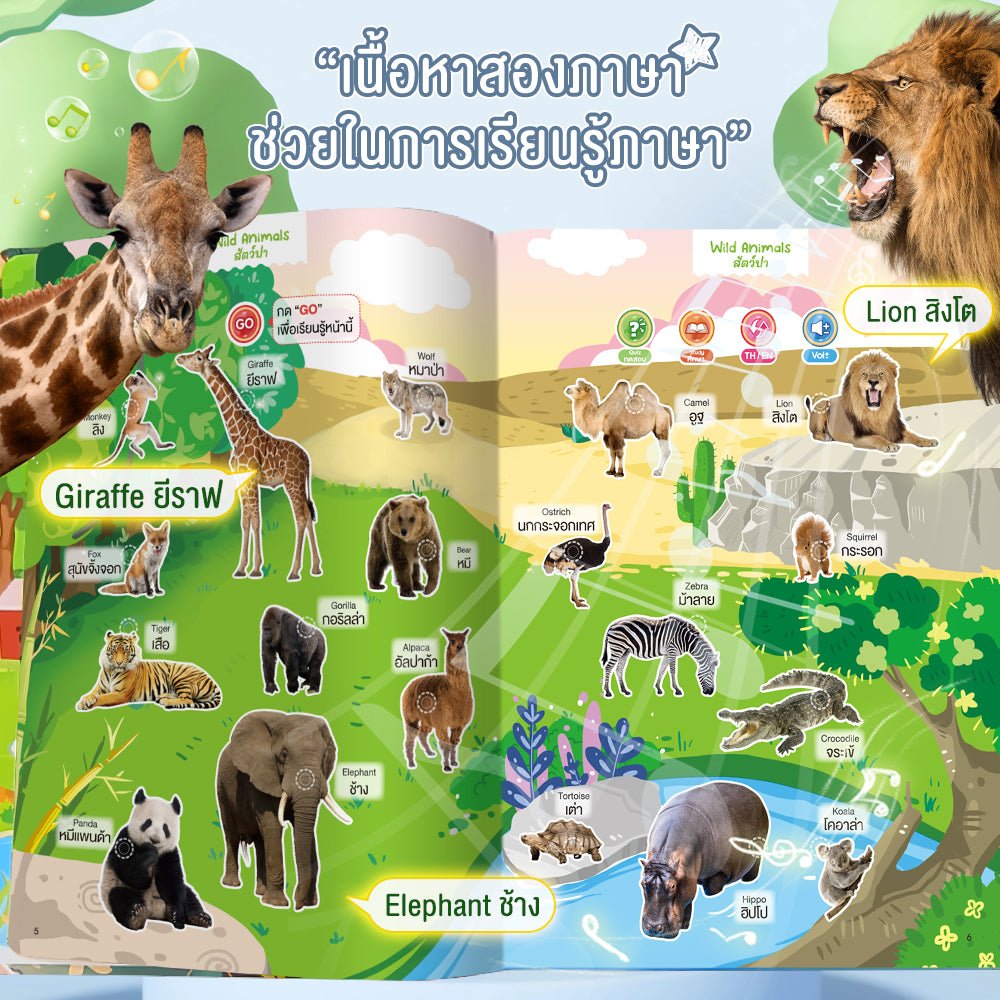Click Reading - Scene Encyclopedia (Thai and English) - Smartbaby