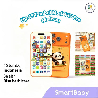 Ponsel Mainan 45 Tombol - 17pro - Indonesia - Smartbaby