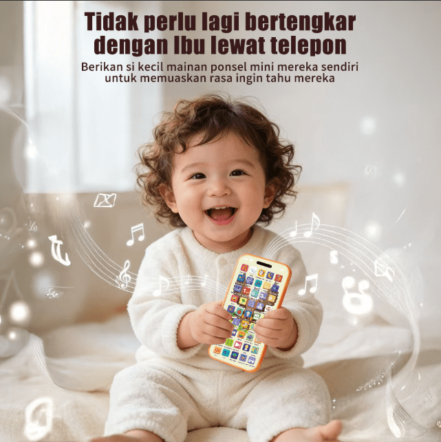 Ponsel Mainan 45 Tombol - 17pro - Indonesia - Smartbaby